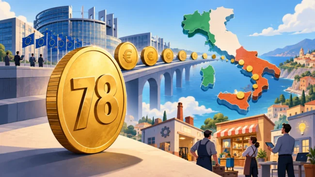 Fondi di coesione europei 2028-2034 destinati all’Italia e alle imprese del Mezzogiorno